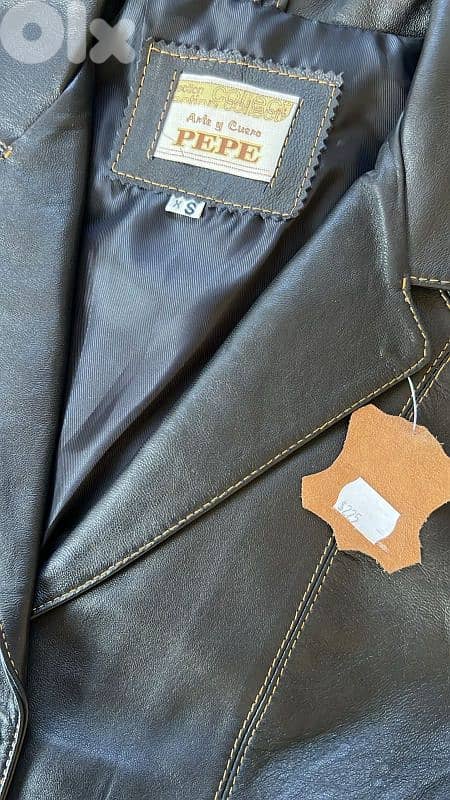 صفقة جملة! 15 جاكيت جلد طبيعي أصلي PEPE ECUADOR | مخزون للتجار 8