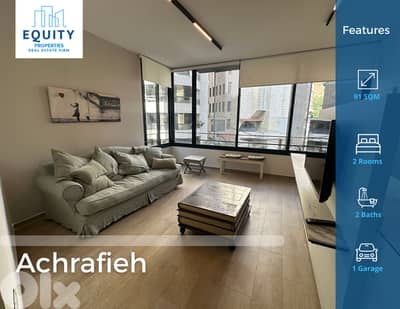 Furnished 91 SQM Apartment For Rent In Achrafieh شقة للإيجار #JZ230824