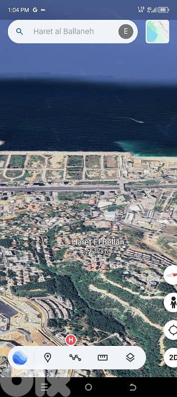 Dbayeh haret al belene 1000 meters zone 30/90 view panoramic 03703564