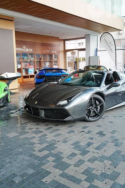 2017 Ferrari 488 spider. Under warranty