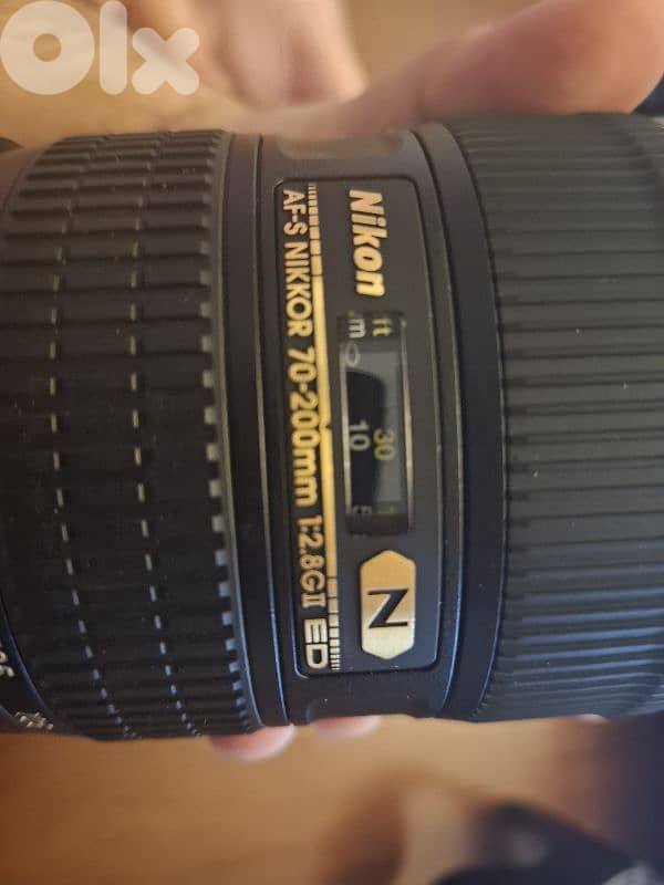 Nikkor lens AF-S 70-200 f2.8 G2 ED 1