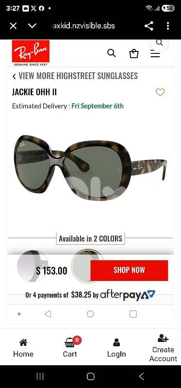 Ray Ban Jackie OH 2 women Sunglasses 1