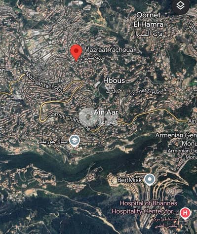 Mazraat Yachouh, Metn/ Land for Sale  -  مزرعة يشوع /أرض رائعة للبيع