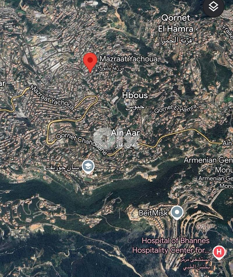 Mazraat Yachouh, Metn/ Land for Sale  -  مزرعة يشوع /أرض رائعة للبيع 0