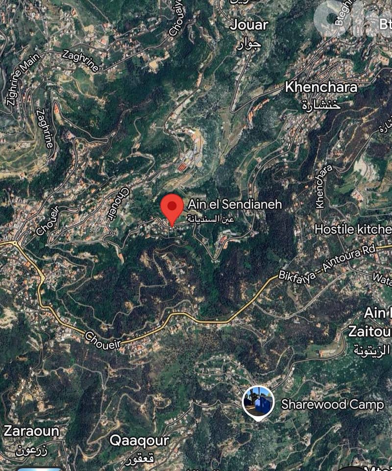 Ain El Sindyene,Dhour El Choueir Land for Sale أرض للبيع عين السندياني 0