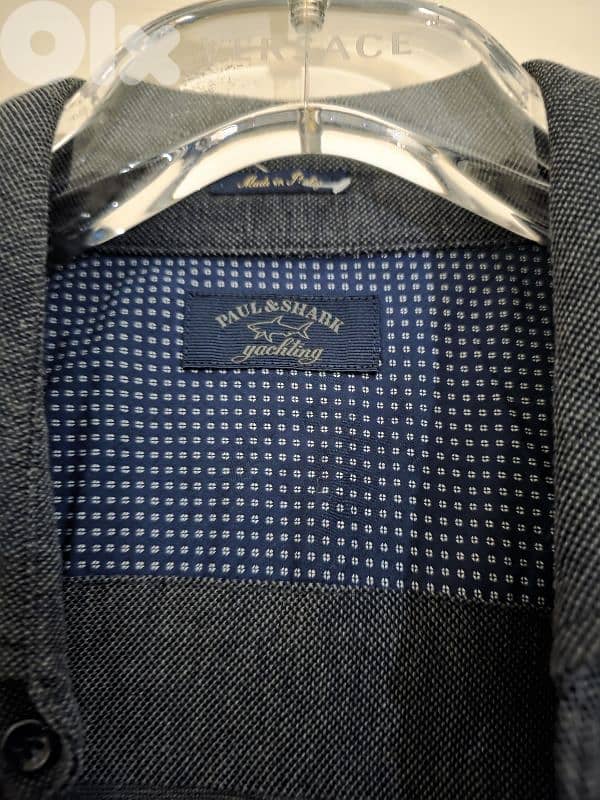 Paul and shark shirt size medium Large made in italy 1