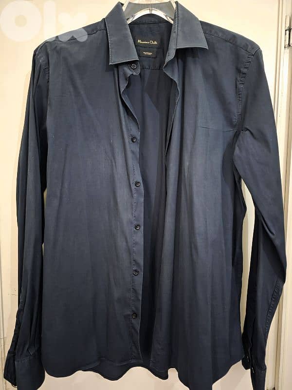 Massiumu Dutti shirt size Medium 0