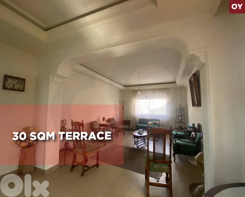 Large duplex with a 30 SQM terrace - Rabieh REF#OY129126 0