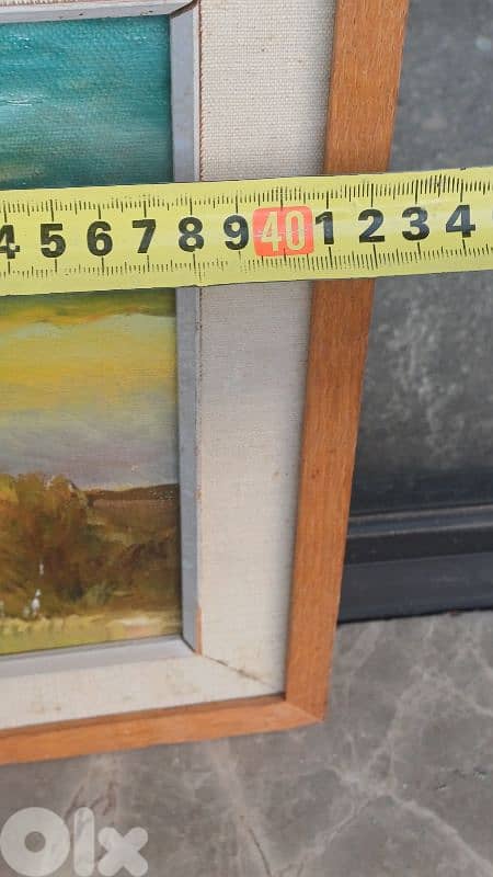 لوحة رسم زيتي اوروبية 9