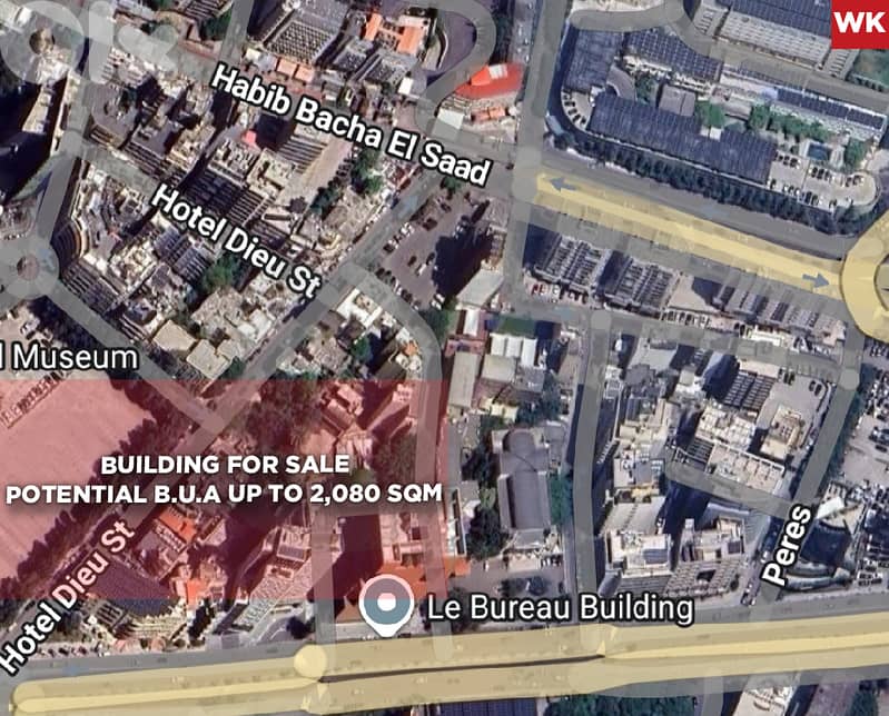 Prime Location Building for Sale, achrafieh/الأشرفية  REF#WK129130 0