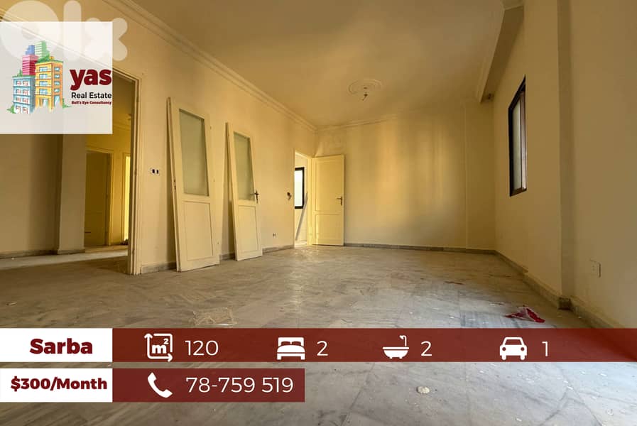 Sarba/Ain Bzil 120m2 | Cozy Flat | Rent | High End | EH 0
