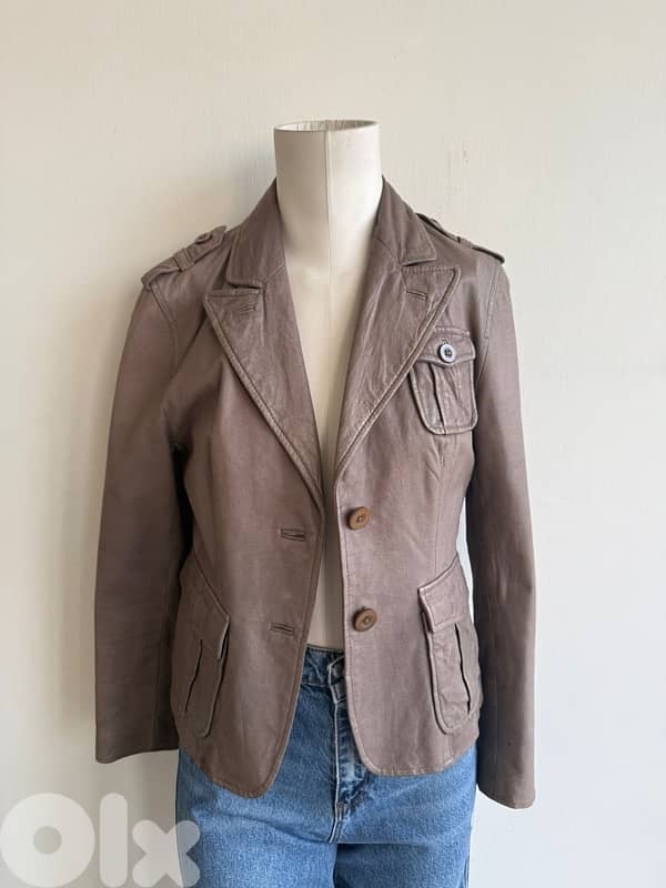 Biscote genuine leather jacket 0