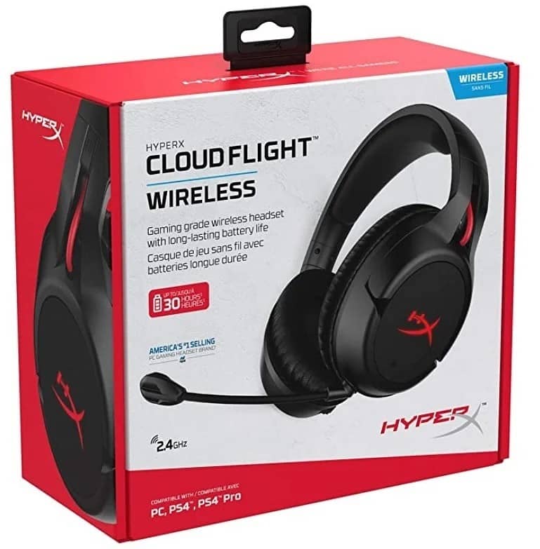 Hyperx Cloud flight wireless headset 0