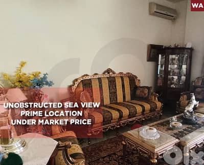 unobstructed sea view - prime location - Khaldeh REF#WA129135