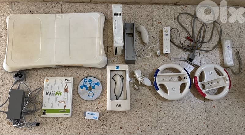Wii console and accessories for free 0