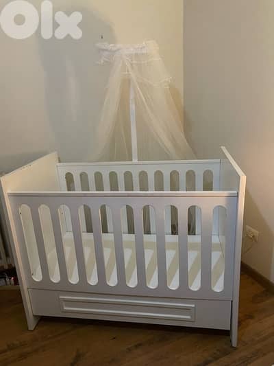 Wooden Baby Bed