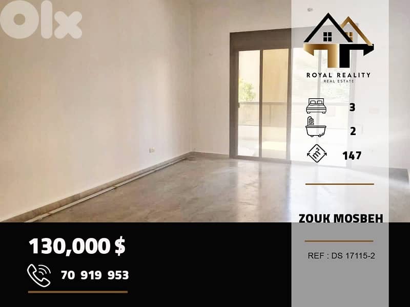 apartments for sale in zouk mosbeh keserouan شقق للبيع في زوق مصبح 0