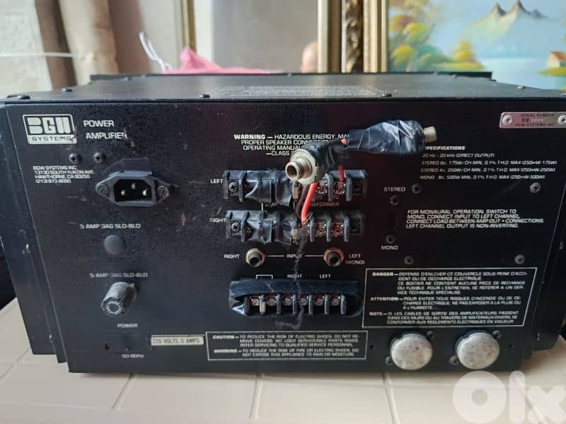 professional amplifier 1