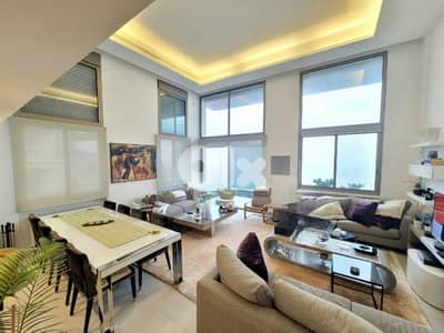 FULLY FURNISHED MODERN DUPLEX FOR SALE IN AIN SAADEH SEA VIEW,(AS-288)