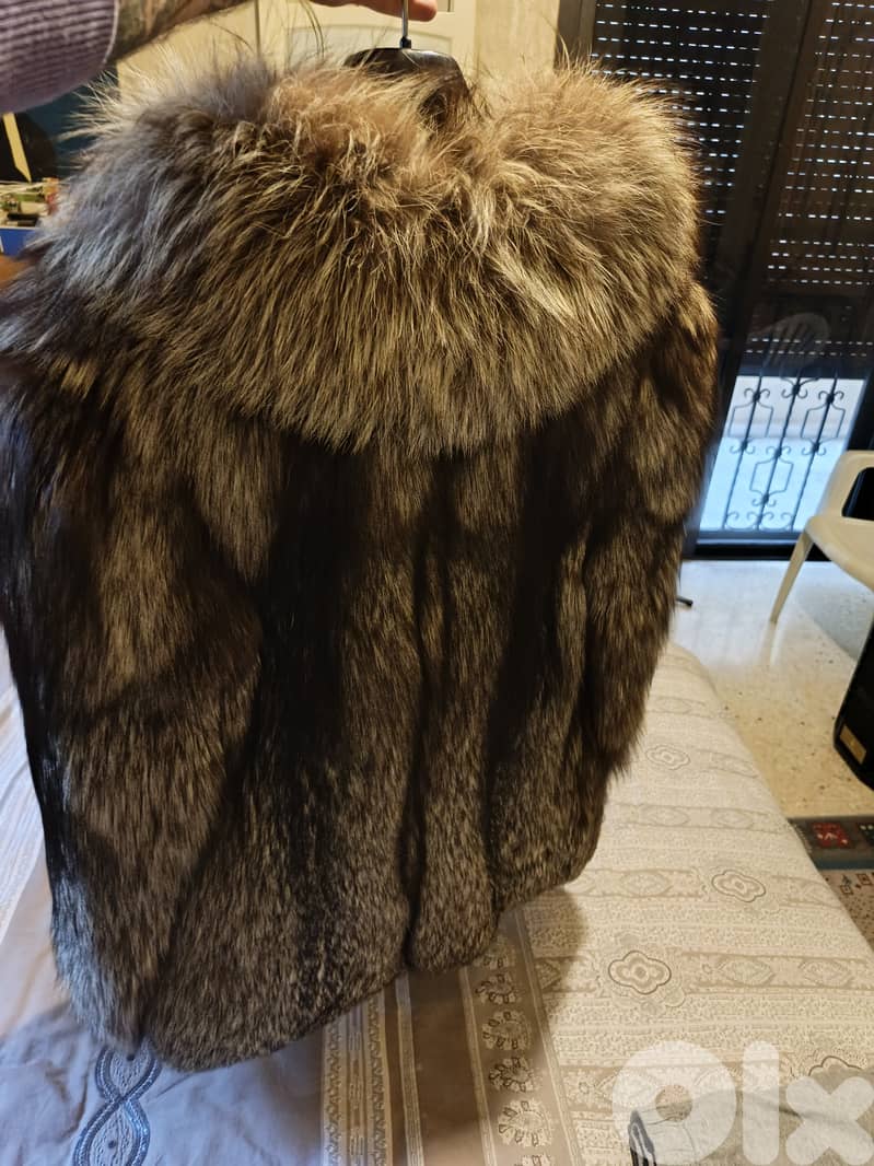Genuine Fox Fur Jacket 1