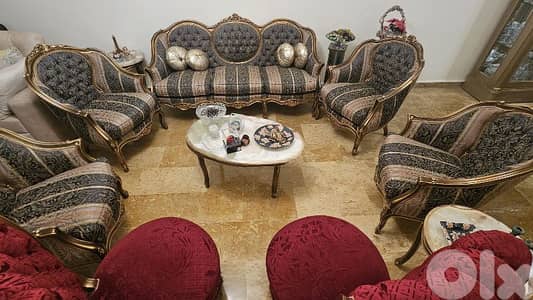 Living room + tables صالون