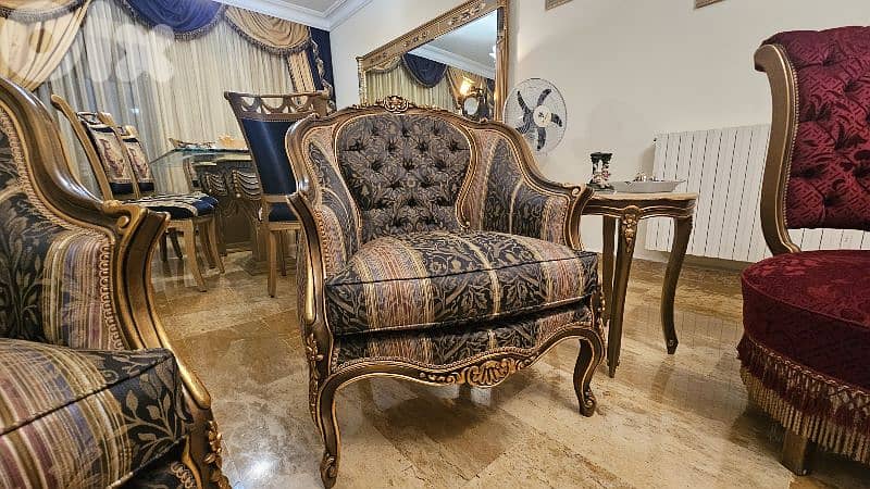 Living room + tables صالون 2