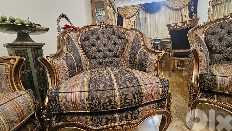 Living room + tables صالون 4