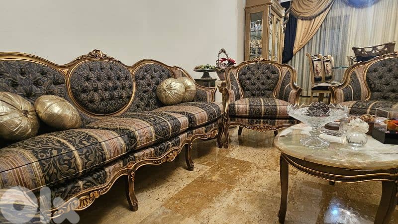 Living room + tables صالون 6