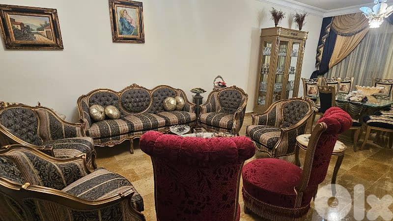 Living room + tables صالون 8