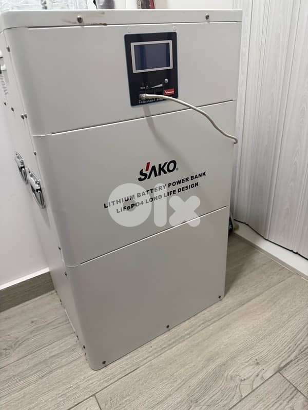 بطارية Lithium للبيت مع Inverter – حالة ممتازة 2