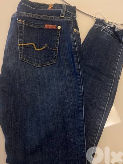 7 for all mankind skinny jeans