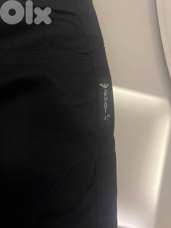 Armani black jeans 3