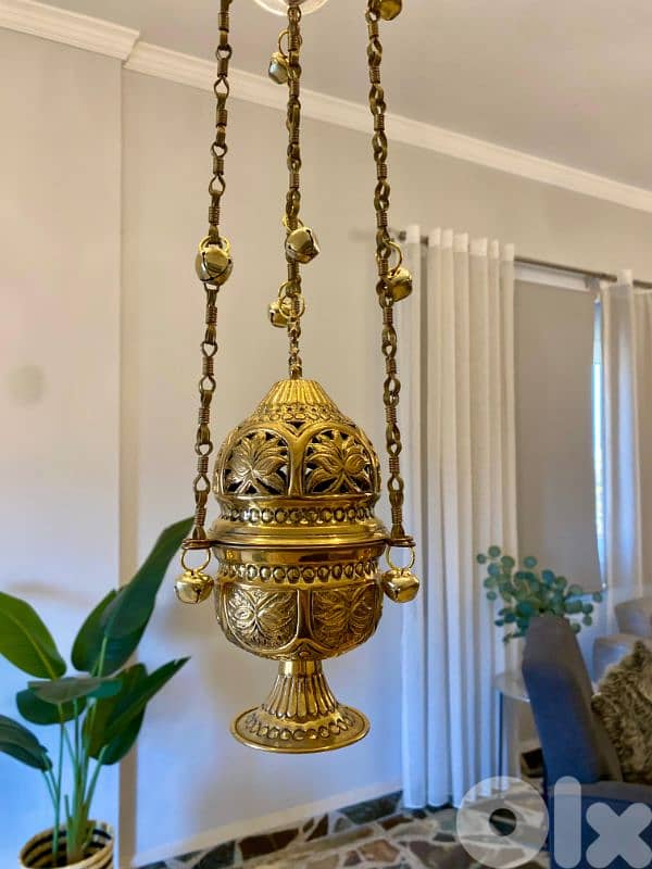 مبخرة نحاس كنيسية 2