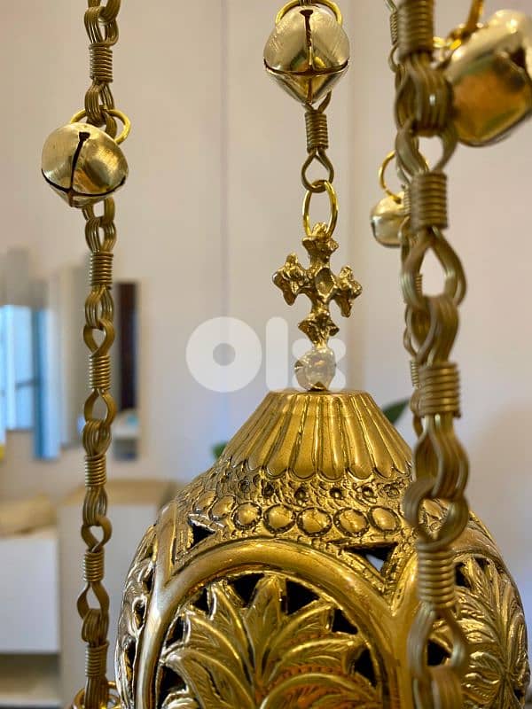 مبخرة نحاس كنيسية 3