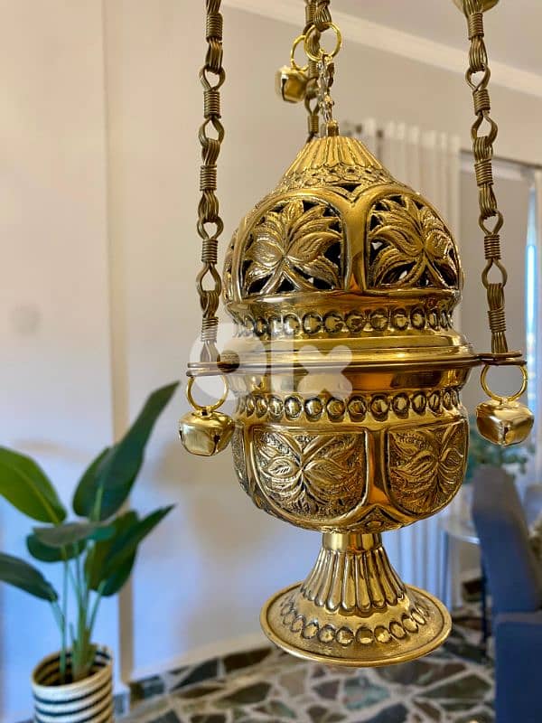 مبخرة نحاس كنيسية 5