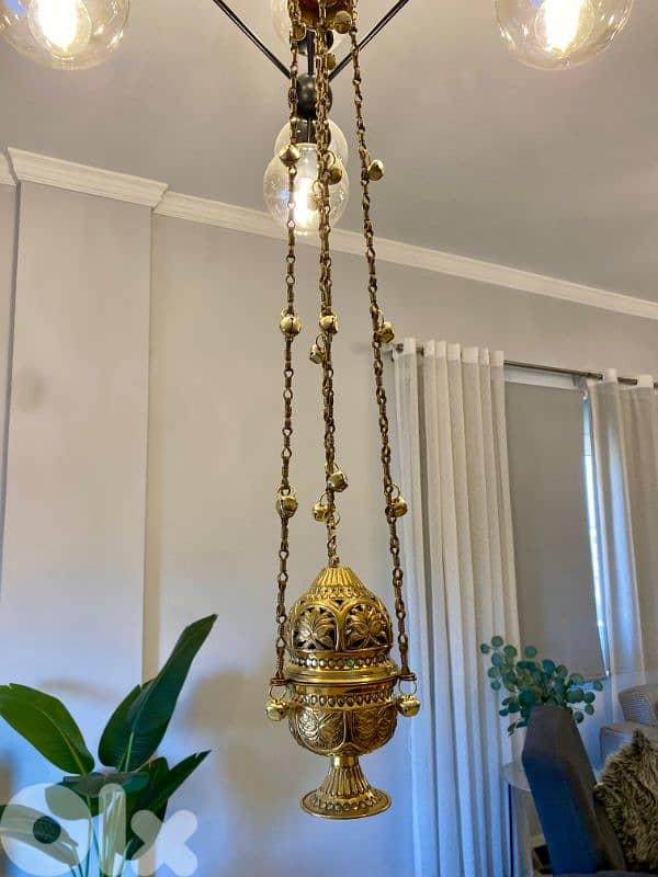 مبخرة نحاس كنيسية 9