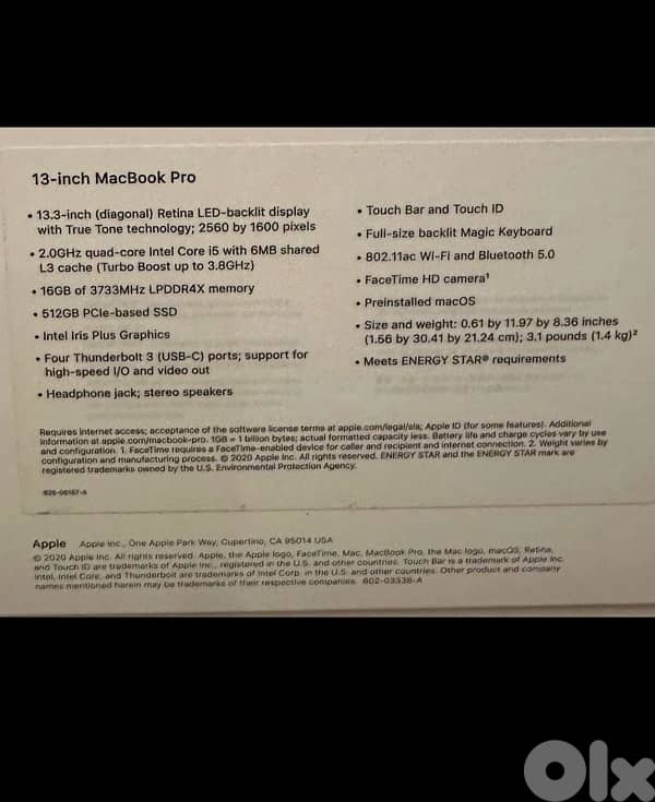 MacBook pro512 +13 pro 256 3