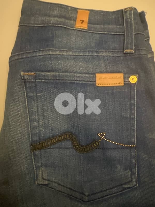 7 for all mankind skinny jeans 1