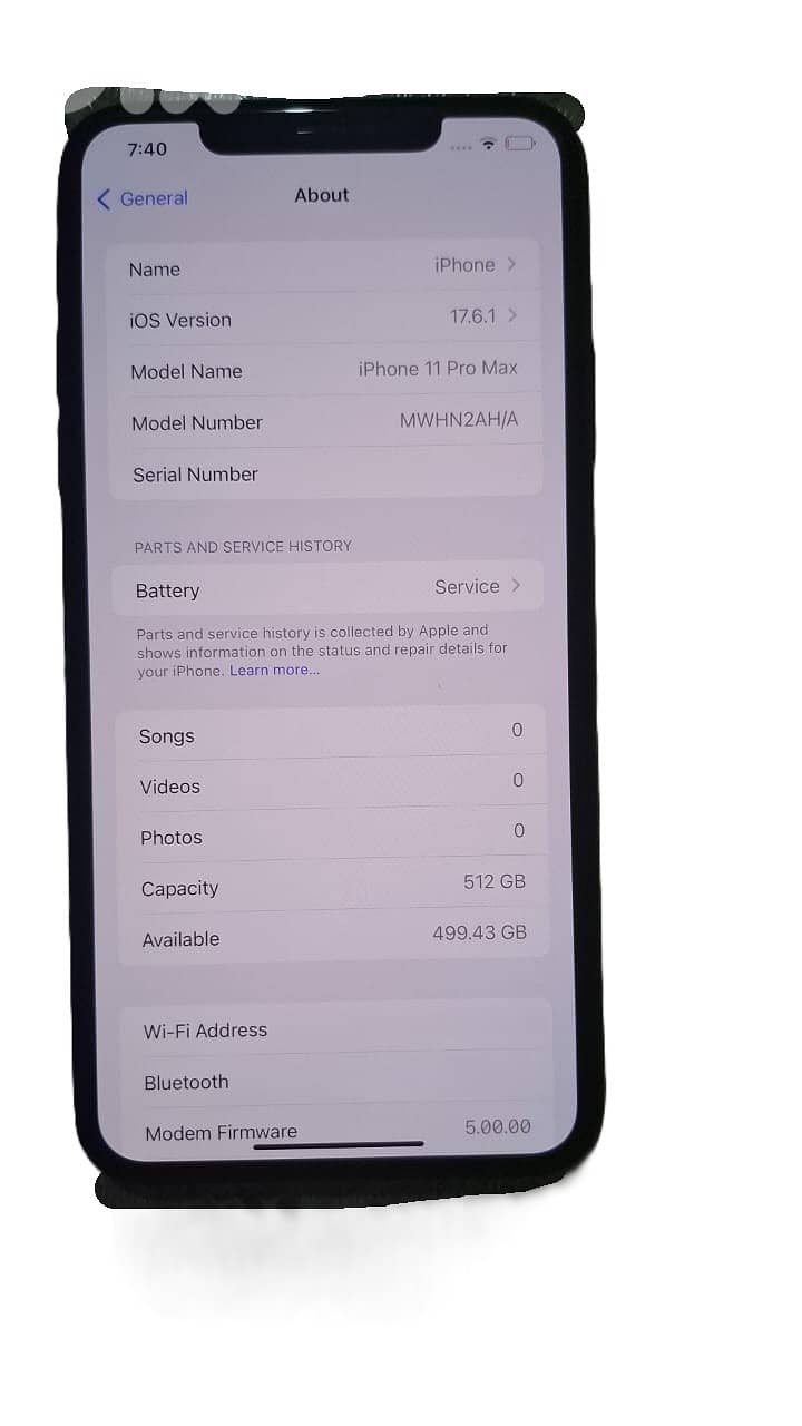 iPhone 11 PRO MAX 512GB 4