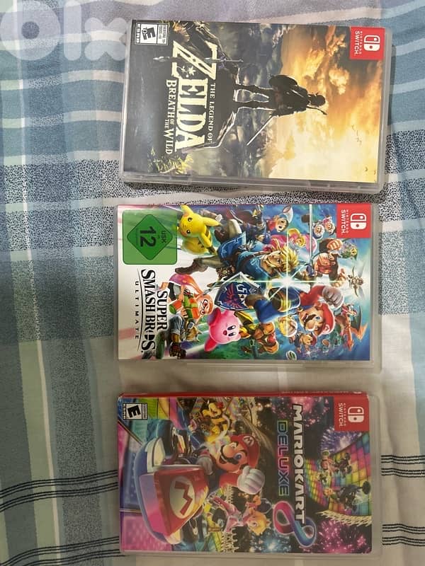 Nintendo switch pack 9