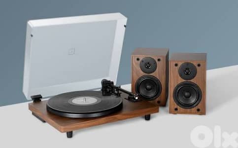 DIGITNOW! Wooden Bluetooth Record Player