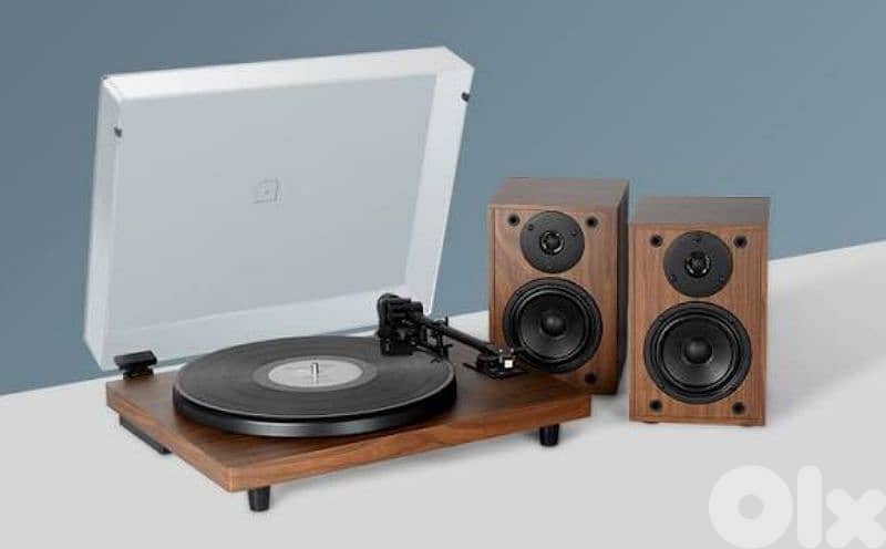 DIGITNOW! Wooden Bluetooth Record Player 0