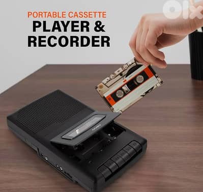 Cassette recorder with usb player