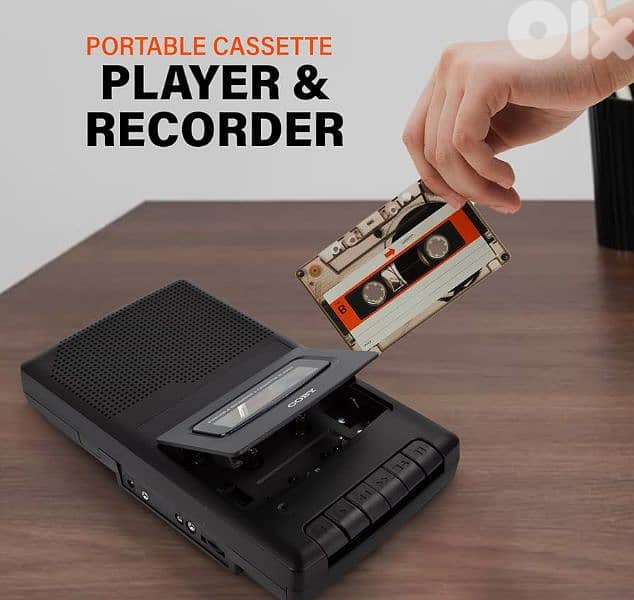 Cassette recorder with usb player 0