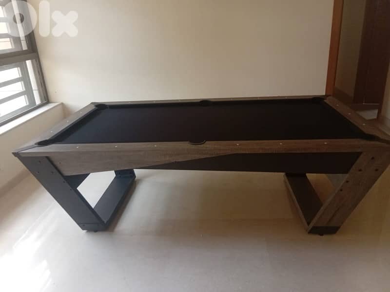 Pool table 8 feet Modern Table With Black Cloth 5