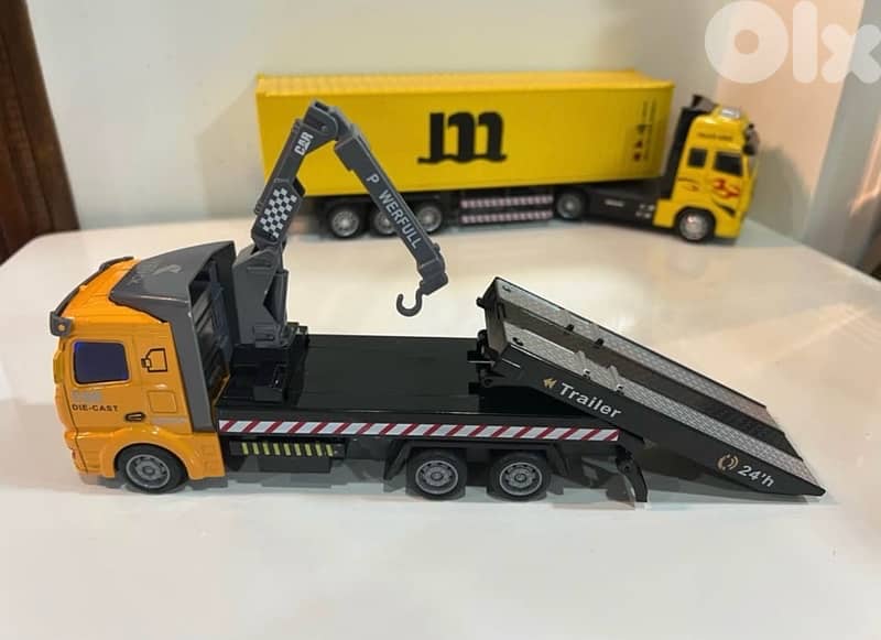 جرافة كميون رافعة سطحة حفارة جزين / الشوف / عاليه او بيروت الحمرا 4