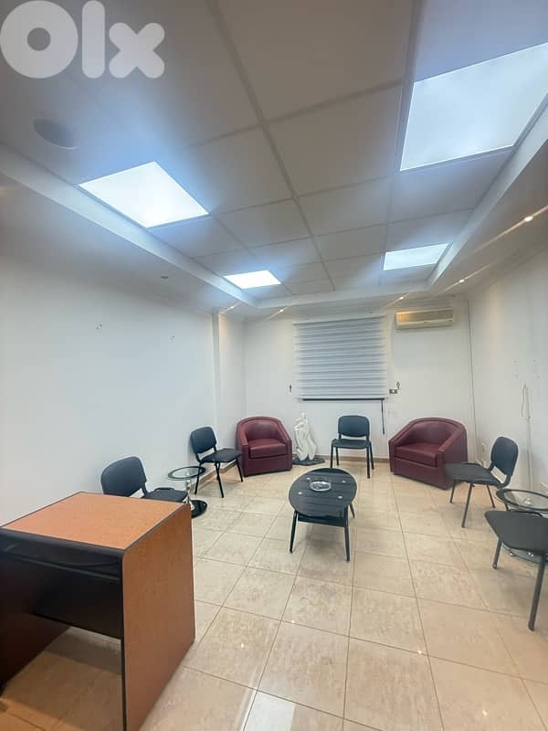 Fully furnished office for rent in Mtayleb, highway 0