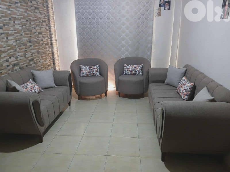 صالون جديد مش مستعمل ٤٣٠$$ كوثرية السياد 2