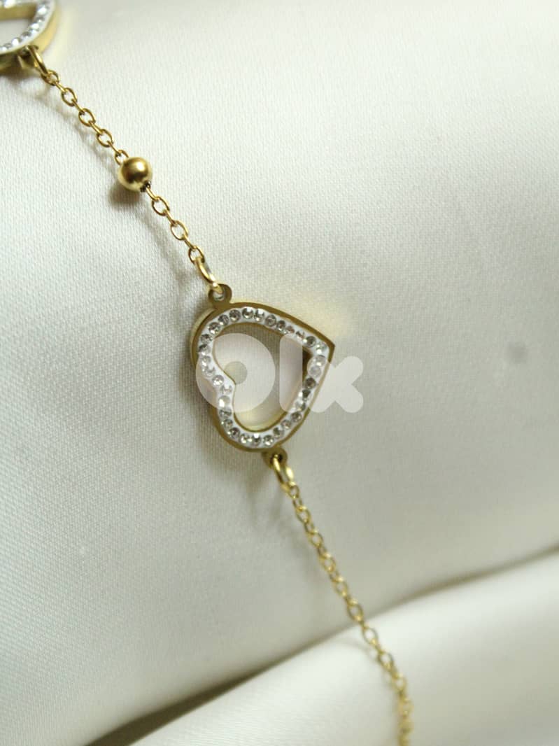 Trio Hearts Bracelet 0