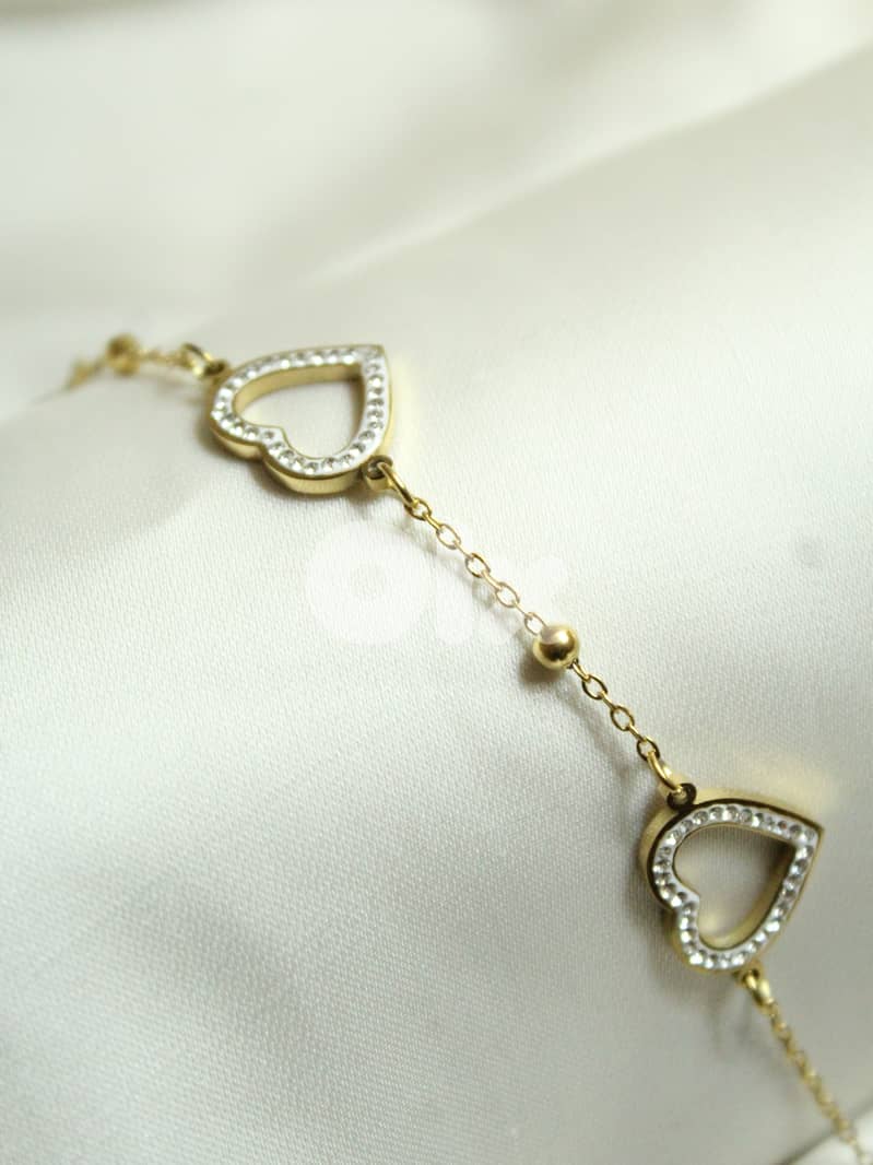 Trio Hearts Bracelet 2